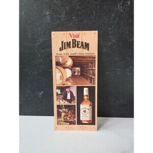 Visit Jim Beam Tourist Brochure Vintage